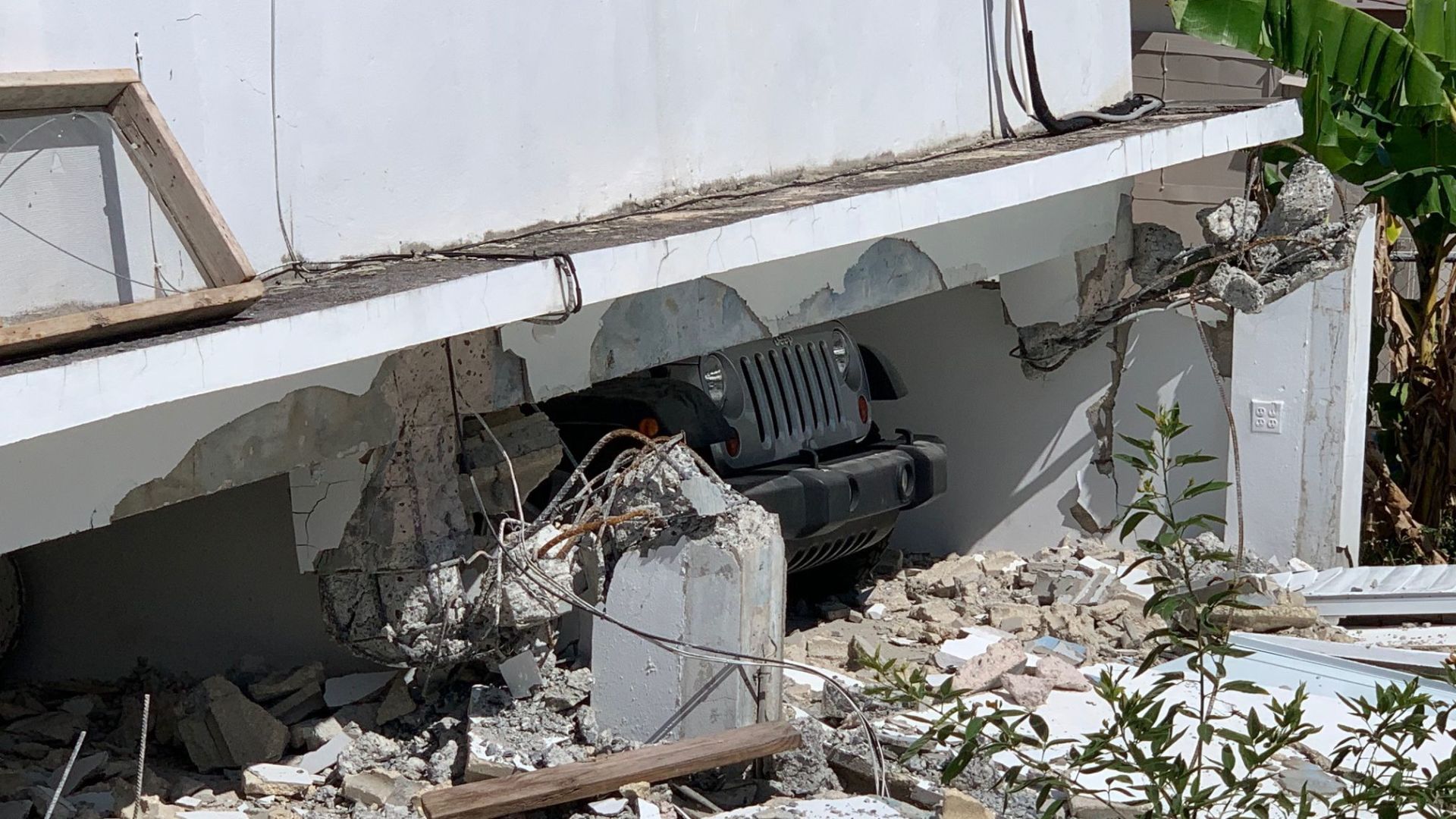 69 News photo of earthquake damage in Puerto Rico
